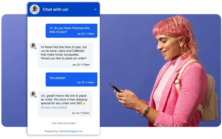 Conversational ai chatbot free trial for local business