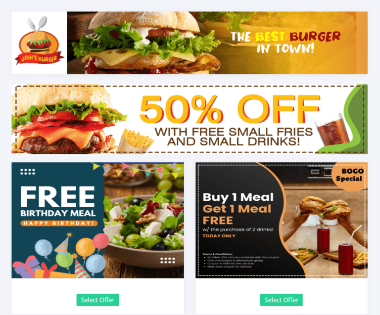 Local business discount offer directory Sign up for free for a limited time!