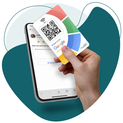 Google my business review card automated ai marketing management to keep up with customer response