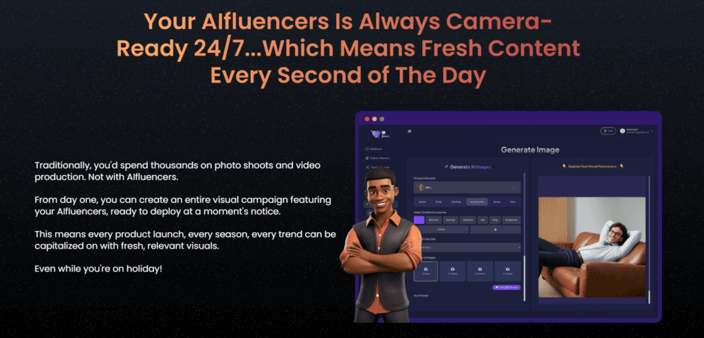 AI Influencers Marketing Always Camera Ready