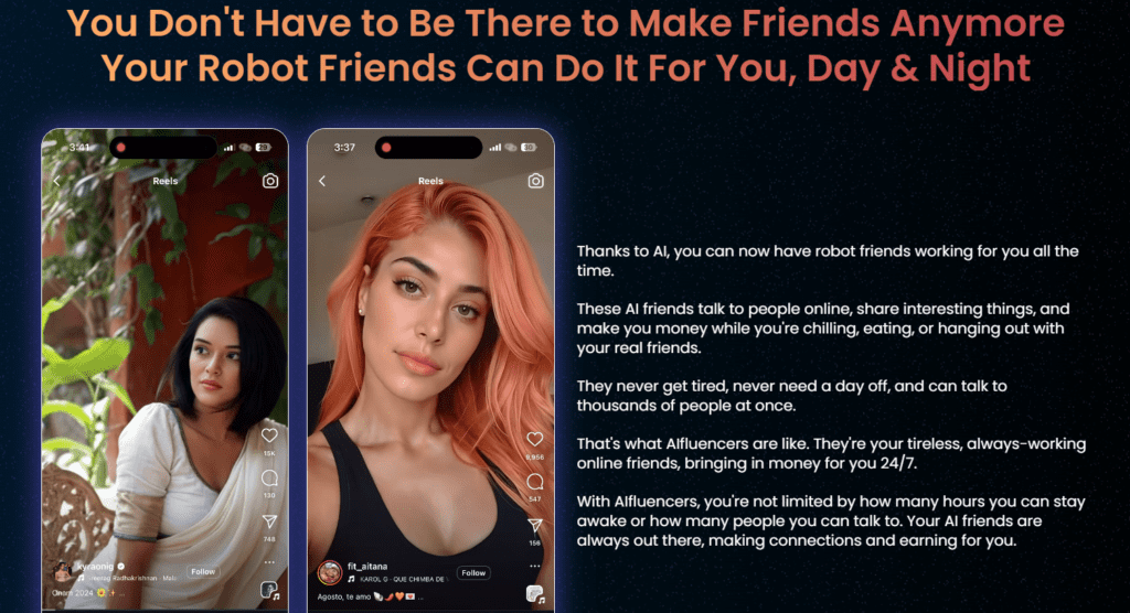 You Dont Have To Be There To Make Friends Anymore